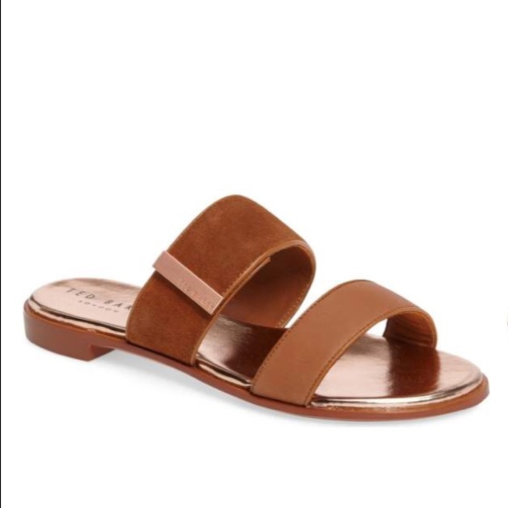 Only worn once! Ted Baker Ijoe Slide Sandal